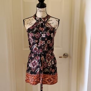 Ladies Floral print romper